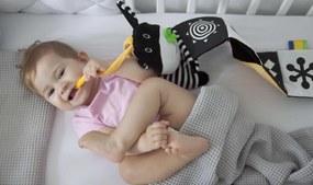 Mom’s Care – textilná knižka – kravička