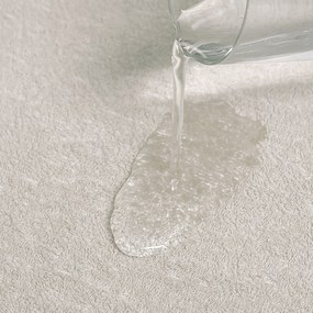Goldea nepriepustná froté plachta s napínacou gumou - sivohnedá 90 x 200 cm