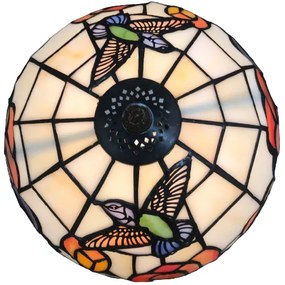 Stolná lampa Tiffany KOLIBRÍK 25*40