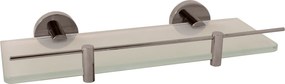 Slezák - RAV Polička sklenená 300 mm COLORADO - COA0900/30MGL, Metal Grey lesk