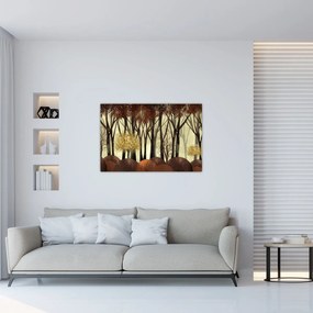Obraz - Dekoratívne les (90x60 cm)