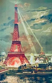 Ilustrácia Paris  1889, Lightning for the, clu, (24.6 x 40 cm)