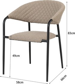 Doppler MELIA LIKA-TEX® moka