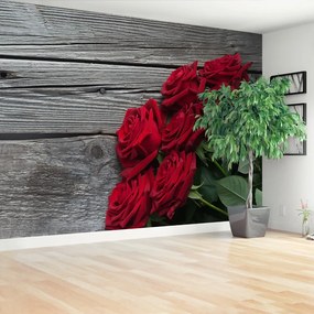 Fototapeta Vliesová Červené ruže 416x254 cm