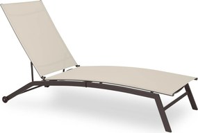 Garden Line ZÁHRADNÁ LEHÁTKO 195x63x90cm BEŽOVÁ *0692