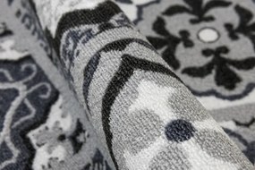 Protišmykový koberec PATCHWORK 19 New sivý