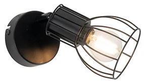 Moderné bodové svetlo čierna oceľ nastaviteľné - Botu