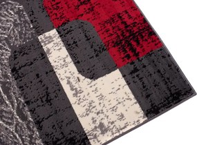 TA Koberec D322A TMAVO SIVÁ LACNÁ PP CRM Rozmer: 60x100 cm