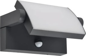 Brilagi-LED Vonkajšie nástenné svietidlo so senzorom ANKLE LED/18W/230V 3000K IP65