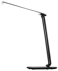 Solight WO37-B - LED stolná lampa stmievateľná USB konektor LED/12W/230V čierna