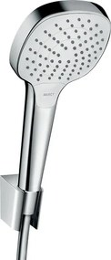 Hansgrohe Croma Select E, sprchový set 110 Vario s hadicou 1250 mm, biela/chrómová, HAN-26425400
