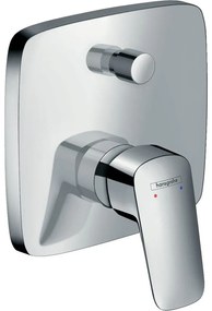 HANSGROHE Logis páková vaňová batéria pod omietku, pre 2 výstupy, chróm, 71405000