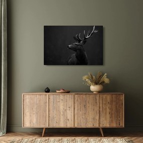 Obraz - Portrét jeleňa (90x60 cm)