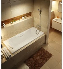 Ravak X070046 - Termostatická vaňová batéria TERMO lesklý chróm