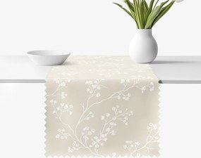 Goldea behúň na stôl teflónový - popínavé rastliny 20x140 cm