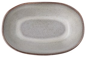 Bloomingville Miska oválna keramická - Sandrine Bowl Grey