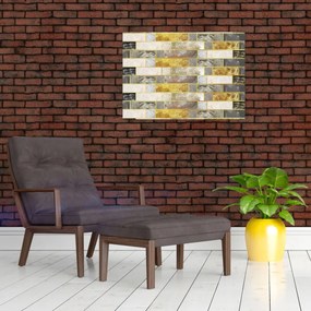 Obraz - Dekor s textúrami (70x50 cm)