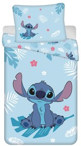 Jerry Fabrics Bavlnené obliečky 140x200 + 70x90 cm - Lilo and Stitch "Blue"