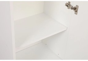 Policová skriňa Aderasotta (biela). Vlastná spoľahlivá doprava až k Vám domov. 1108580