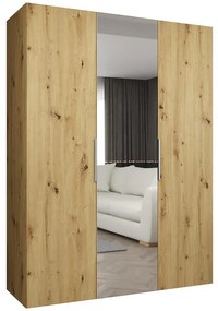 Skriňa Marbella II 150 artisan strieborný