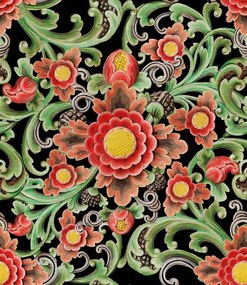 MINDTHEGAP Floral Painting - tapeta