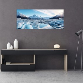 Obraz - Ľadovcové útvary (120x50 cm)