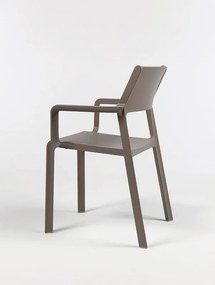 Stima Plastová stolička TRILL Vyberte odtieň ->: Tabacco - hnedá