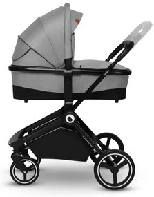 Lionelo - Kombinovaný kočík 2v1 MIKA Grey Stone