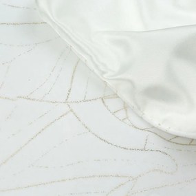 Dekorstudio Elegantný zamatový behúň na stôl BLINK 18 biely Rozmer behúňa (šírka x dĺžka): 35x180cm