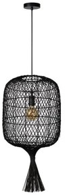Lucide 03436/40/30 - Luster na lanku GARVE 1xE27/40W/230V čierna