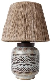 Stolná lampa RAMZES 1xE27/40W/230V hnedá