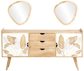 furniture-nabytek.cz - Masívny kúpeľňový set Barani, 3 kusy