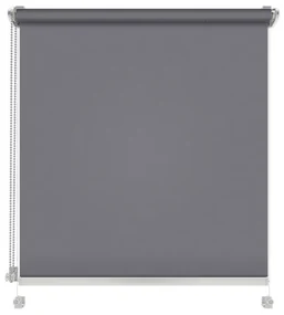 Gario Roleta Mini Standard Hladká Strieborná Šírka: 82 cm, Výška: 220 cm