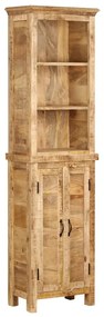 vidaXL Knižnica 50x30x180 cm masívne mangovníkové drevo