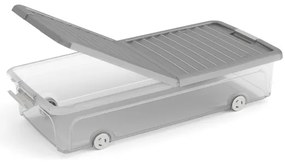 Plastový box s vekom a kolieskami 50 l