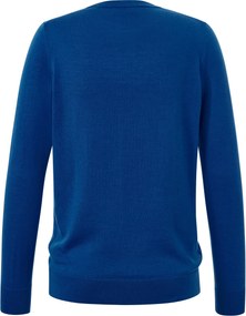 Pulóver z vlny merino, modrý