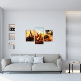 Obraz - Šamanský motív (90x60 cm)