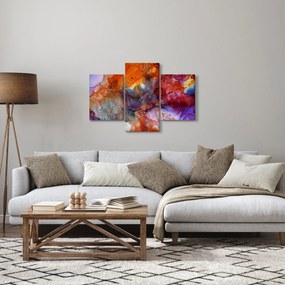 Obraz - Abstraktné atramentové umenie (90x60 cm)