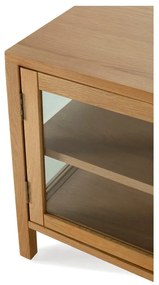 TV stolík v dekore duba v prírodnej farbe 160x50x40 cm Ceci – MOME