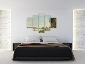 Obraz - Claude Monet, Argenteuil, reprodukcia (150x105 cm)