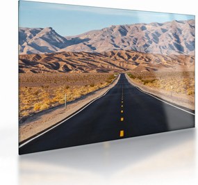 Sklenený obraz - Death Valley, Kalifornia, USA (70x50 cm)