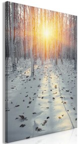 Artgeist Obraz - Winter Afternoon (1 Part) Vertical Veľkosť: 80x120, Verzia: Na talianskom plátne