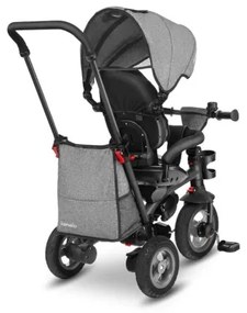 Lionelo - Detská trojkolka TRIS sivá