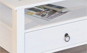 Sconto Konferenčný stolík ROMANCE biela