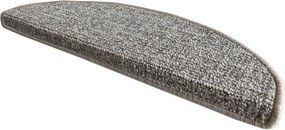 Vopi Nášľapy na schody Alassio šedobéžové polkruh, samolepiaci - 28x65 polkruh (rozmer vrátane ohybu)