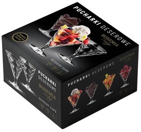 BOHEMIA PRESTIGE ZMRZLINOVÉ POHÁRE SADA 4KS