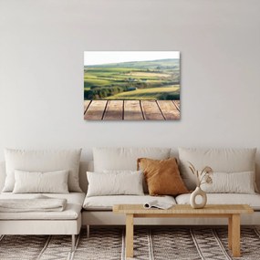 Obraz - Výhľad na krajinu (70x50 cm)