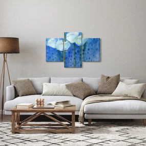 Obraz - Biele tulipány (90x60 cm)