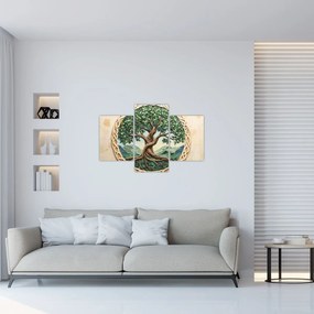 Obraz – Prepletený strom života (90x60 cm)