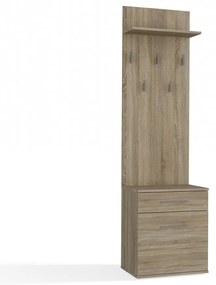 Predsieňová zostava Dialogos 2 (dub sonoma). Akcia -18%. Vlastná spoľahlivá doprava až k Vám domov. 1132569